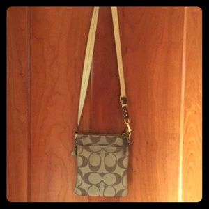 Coach cross body bag